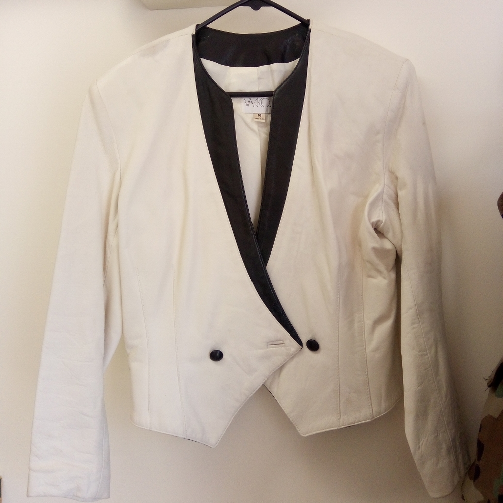 Vintage YAKKO New York Leather Jacket
